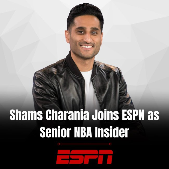 沙姆斯-查拉尼亚加盟ESPN 接替沃神职位 沙姆斯-查拉尼亚加盟ESPN 接替沃神职位