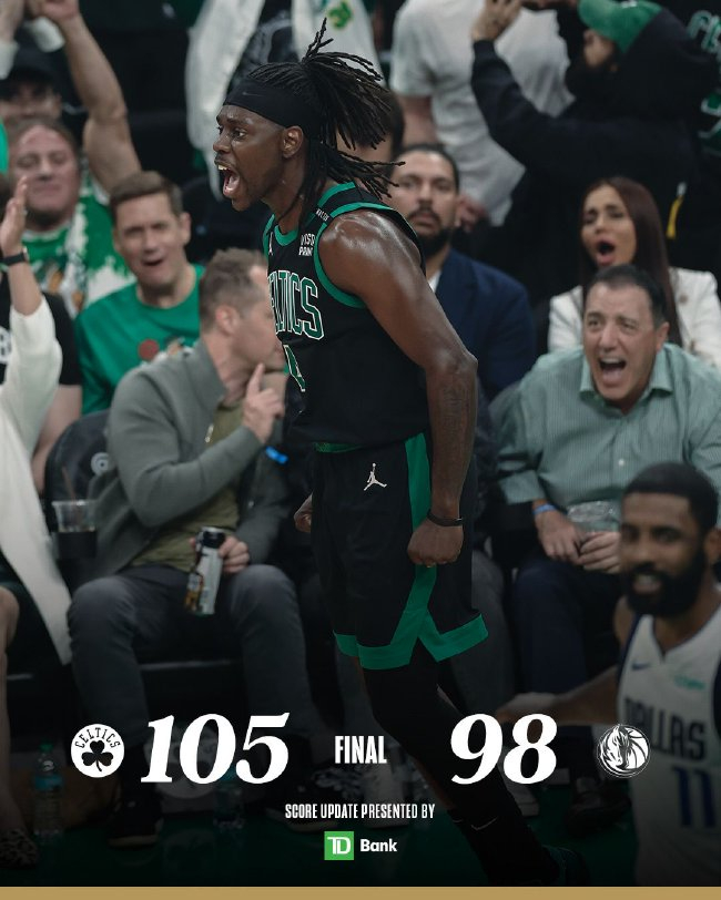 霍勒迪26+11零失误,东契奇空砍三双,绿军力克独行侠2-0领先 霍勒迪26+11零失误,东契奇空砍三双,绿军力克独行侠2-0领先