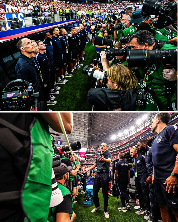 图赫尔怒斥FIFA国歌仪式安排:50名摄影师挡视线,“破坏了我的体验” 图赫尔怒斥FIFA国歌仪式安排:50名摄影师挡视线,“破坏了我的体验”